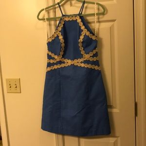 Lilly Pulitzer Pearl Shift in Bennet Blue